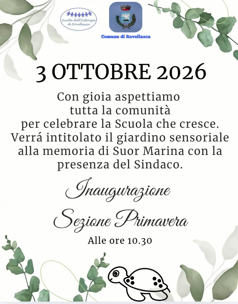 inaugurazione